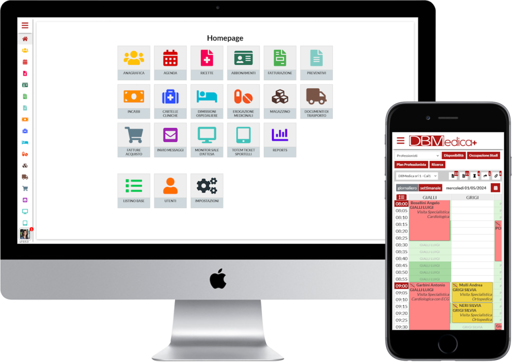 Software Gestionale Medico per Poliambulatori e Studi Medici • DBMedica